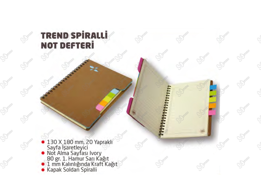 Trend Spiralli Not Defteri