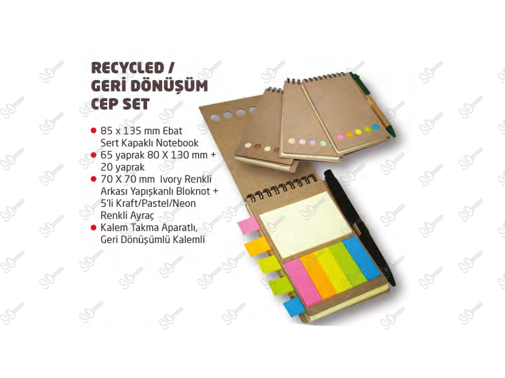 Geri Dönüşüm Cep Set
