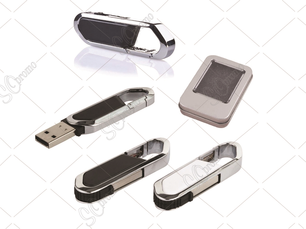 Metal Plastik Anahtarlık Usb Bellek