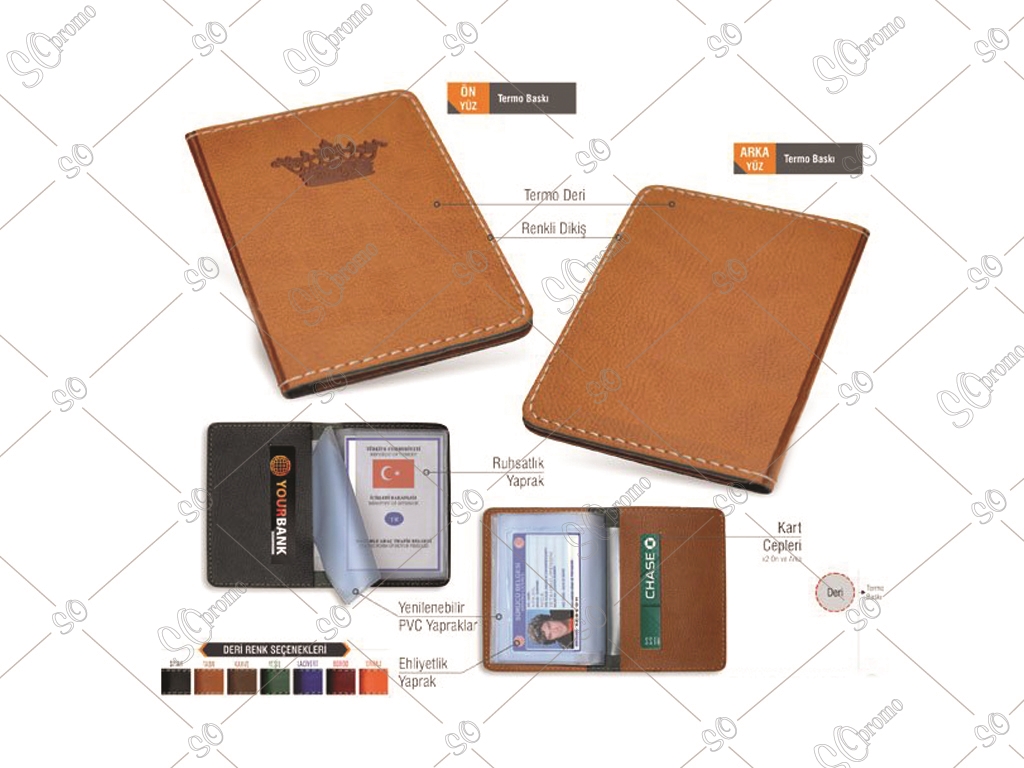 Termo Deri Ruhsat Kabı