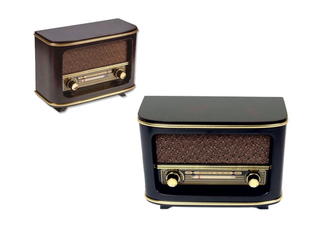 Ahşap Nostaljik Radyo